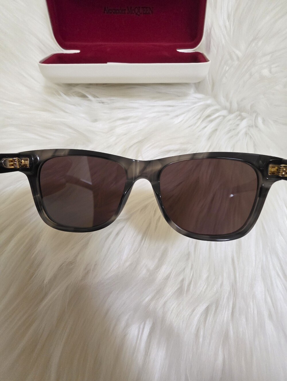 Alexander McQueen 54mm Square Sunglasses - Picture 7 of 10